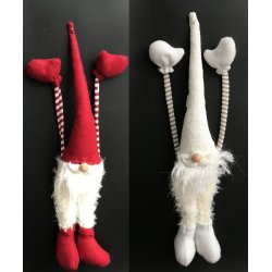 Julemand kan hnge p hyldekant 54 cm